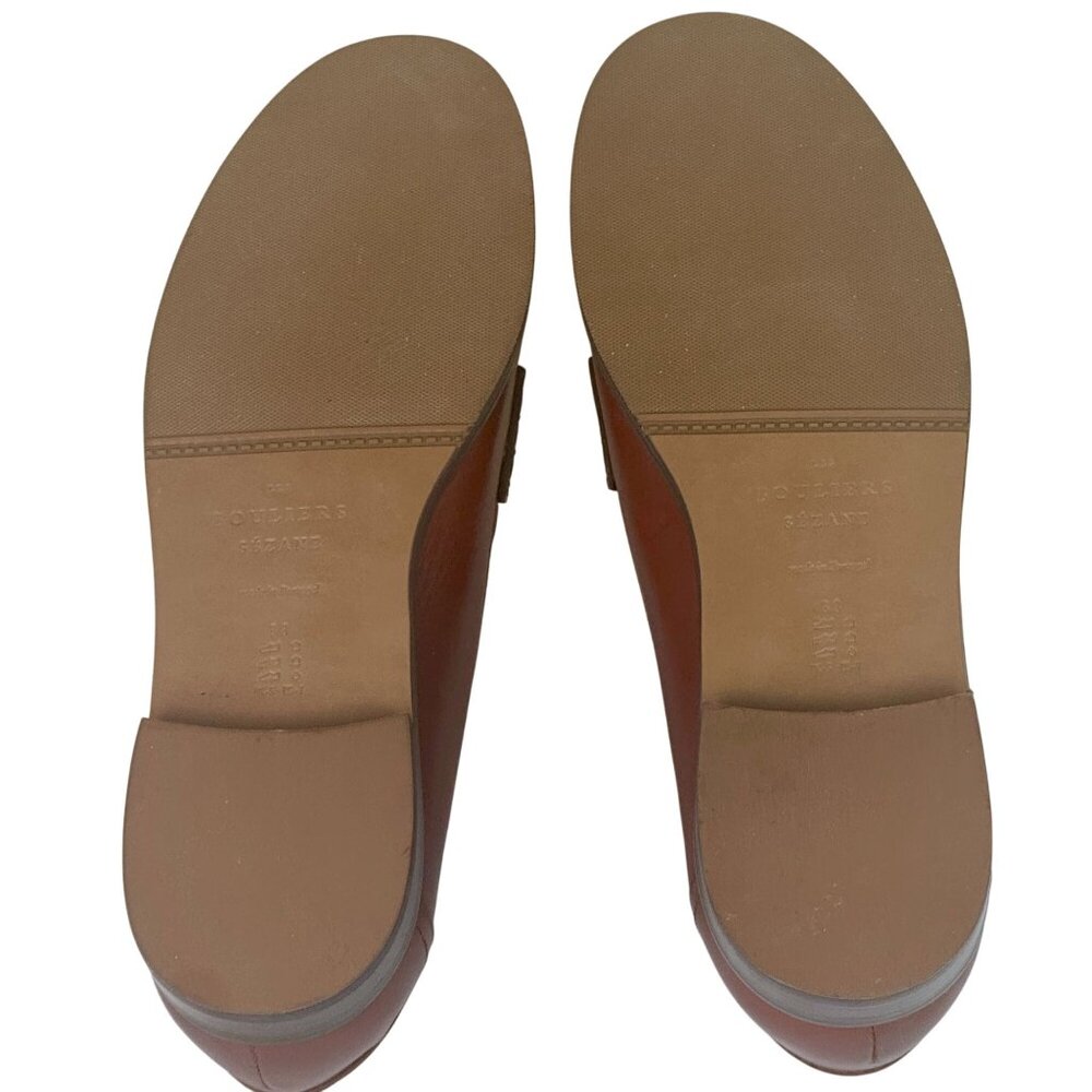 New Sézane André Mocassins Loafers Naturel Heritage Brown Leather EU 38 / US 7 - Picture 8 of 10